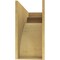 Ekena Millwork 12"W x 36"D x 24"H Classic Viola Rough Cedar Woodgrain TimberThane Corbel, Primed Tan CORUR12X36X24VIORCPR - alternate 5